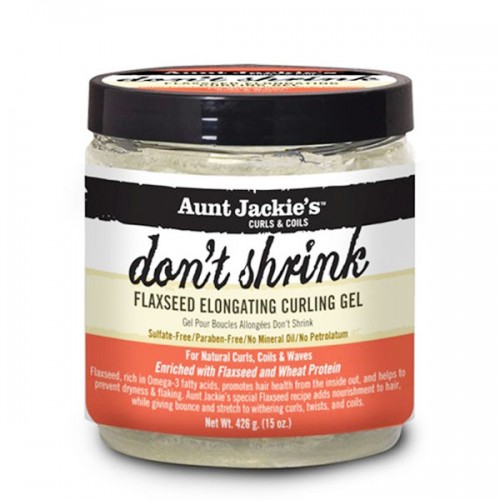 Aunt Jackie's Don't Shrink Flaxseed Elongating Curling Gel 15oz